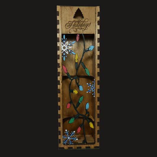 Holiday Light Wine Box