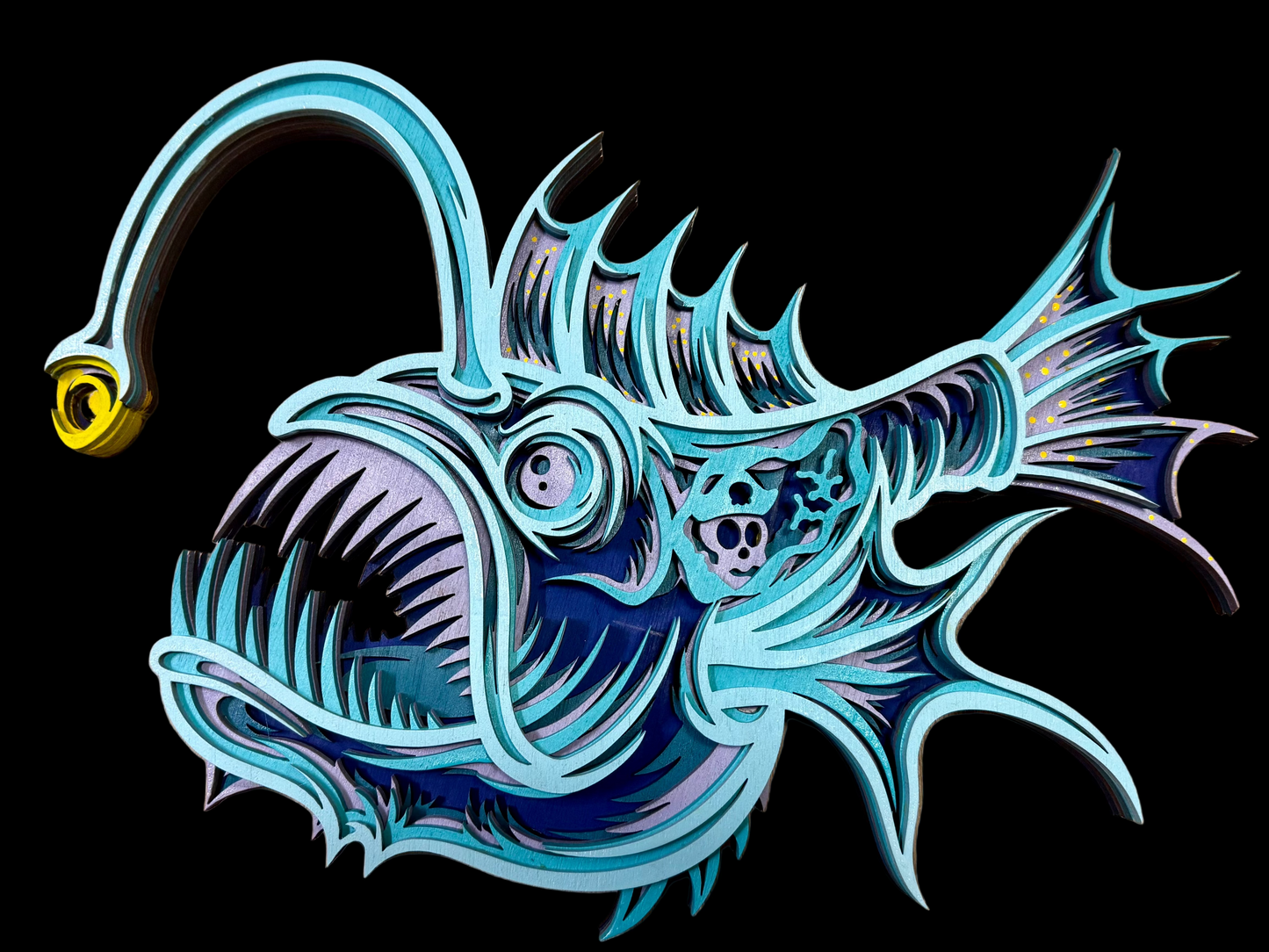 Retro Angler Fish